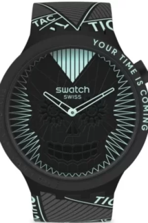 Swatch Big Bold Run But You Can'T Hide Watch SB01B129