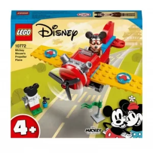 LEGO 4+ Mickey Mouse's Propeller Plane Toy (10772)