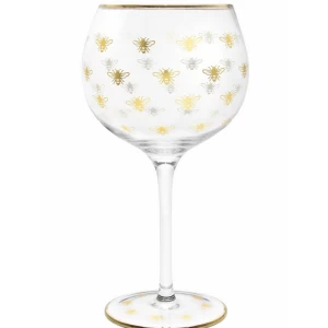 Gold Bees Gin Glass By Lesser & Pavey