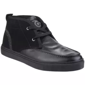 Lambretta Chukka Lace Ankle Boot Male Black UK Size 4