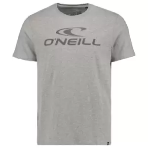 ONeill Large Logo T Shirt Mens - Grey