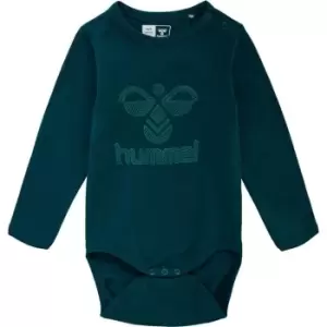 Hummel FastWo Baby Bodysuit Long Sleeve - Green