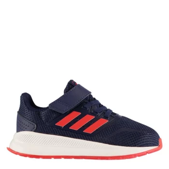 adidas Falcon CloudFoam Infant Boys Trainers - Navy/Red/White