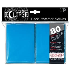 Ultra Pro Eclipse PRO Matte Light Blue Standard 80 Sleeves case of 6