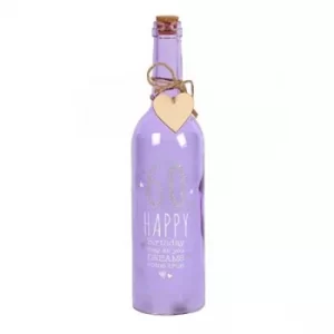 Love Life Light Up 60 Wine Bottle (Pack of 4)
