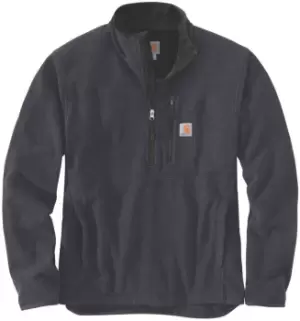 Carhartt Dalton Half Zip Sweatshirt, grey, Size 2XL, grey, Size 2XL
