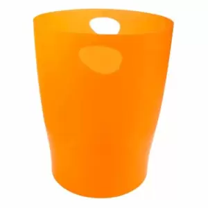 Exacompta Ecobin Waste Paper Bin Translucent Pack of 8, Orange