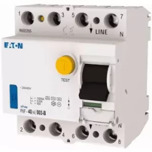 Eaton 300299 PXF-40/4/003-B RCCB RCD (all types of current) B 4-pin 40 A 0.03 A 230 V, 400 V