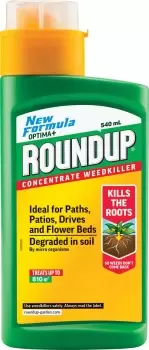 Roundup Fast Action Concentrate Weed Killer 540Ml 0.62Kg