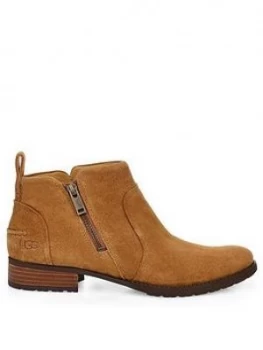 UGG Aureo II Ankle Boots - Chestnut, Size 4, Women