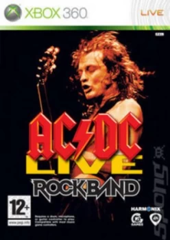 AC-DC Live Rock Band Xbox 360 Game
