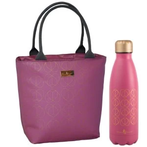 Beau & Elliot Orchid Lunch Tote & Stainless Steel Drinks Bottle