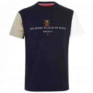 Hackett Army T-Shirt - Navy/Multi5CV