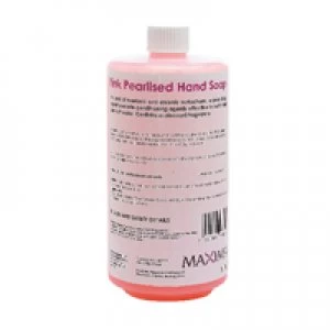 Maxima Hand Soap Pink 1 Litre KSEMAXPS1 Pack of 2