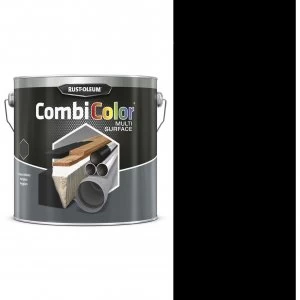 Rust Oleum CombiColor Multi Surface Paint Black 750ml