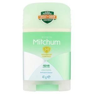 Mitchum Smart Solid Unscented Anti-Perspirant Deo 42g