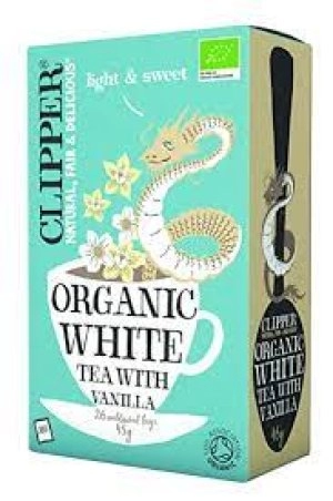 Clipper Organic White Tea with Vanilla 26 bags