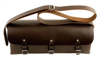 GUNSON 77127 Classic Leather Tool Bag - Heavy duty oiled leather w studded trim