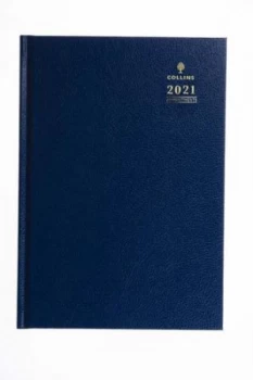 Collins 44 A4 Day to Page 2021 Diary Blue