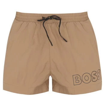 Boss Moon Eye Swim Shorts - Beige