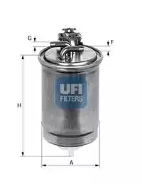 UFI 24.418.00 Fuel Filter