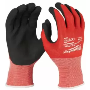 4932471416 Cut Level 1 Dipped Gloves - Size Medium - Milwaukee