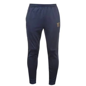 11 Degrees Taped Poly Tracksuit Bottoms - Anthracite/Gold