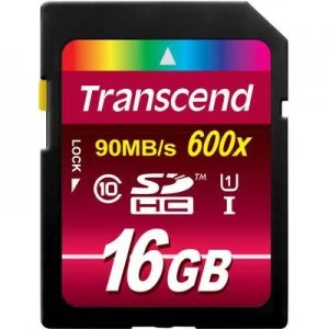 Transcend Ultimate SDHC card 16GB Class 10, UHS-I