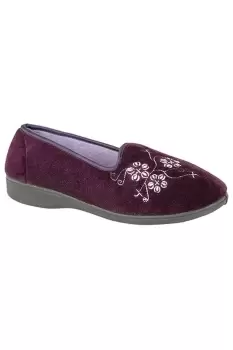 Jenny Embroidered Slippers