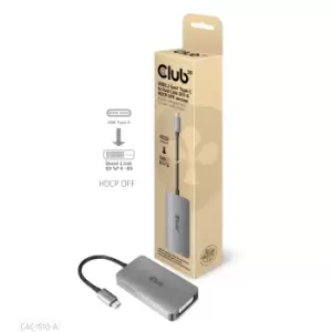 CLUB3D USB3.2 Gen1 Type-C to Dual Link DVI-D HDCP OFF version...