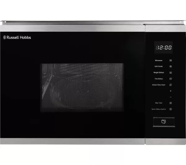 Russell Hobbs RHBM2002SS Built in 20 Litre Stainless Steel Touch Control Digital Microwave with Grill