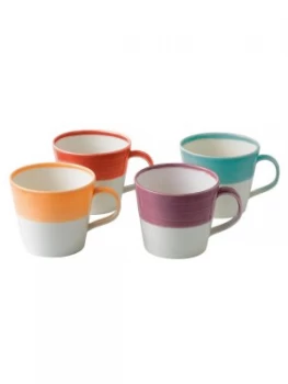 Royal Doulton 1815 Bright Colours Mugs Set of 4