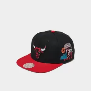 Mitchell & Ness NBA Chicago Bulls Patch Overload Snapback Hat