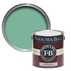 Farrow & Ball Estate Arsenic No. 214 Matt Emulsion Paint 2.5L