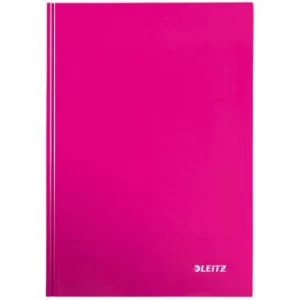 Leitz Pink WOW Notebook A4 squared with hardcover Pack of 6x 46261023