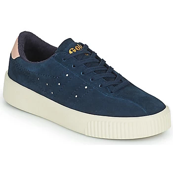 Gola SUPER COURT SUEDE womens Shoes Trainers in Blue