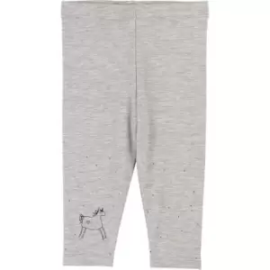 Billieblush Baby Girls Grey elastane jersey leggings - Grey