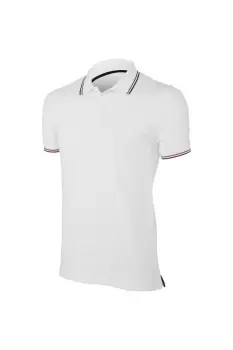 Contrast Short Sleeve Polo Shirt
