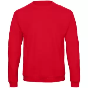 B&C Adults Unisex ID. 202 50/50 Sweatshirt (L) (Red)