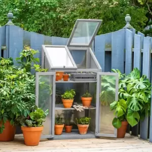 Neo Brown Greenhouse Cold Frame Model 1 - wilko - Garden & Outdoor