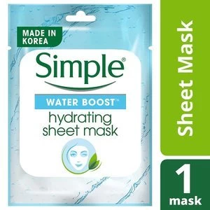 Simple Water Boost Sheet Mask