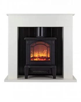 Warmlite Ealing Compact Stove Fire Suite