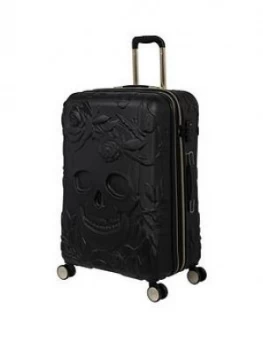 It Luggage Skulls Black Medium Suitcase