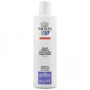 Nioxin 3D Care System System 5 Step 2 Color Safe Therapy Revitalizing Conditioner: For Chemically Treated Hair And Light Thinning 300ml