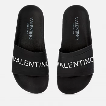 Valentino Shoes Womens Slide Sandals - Black - UK 5
