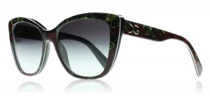 Dolce & Gabbana DG4216 Sunglasses Red / Black / Green 29388G 55mm