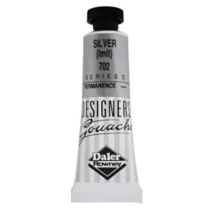 Daler-Rowney 136005702 Designers' Gouache Paint 15ml Silver (Imit)