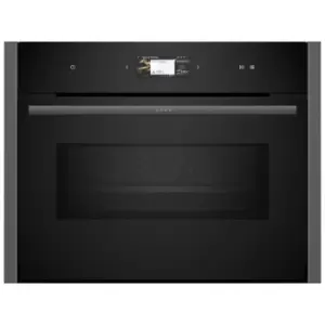 Neff C24MS71G0B N90 Built In Compact Oven Microwave in Black 45L
