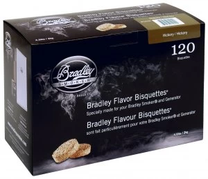 Bradley Smoker Hickory Bisquettes 120 Pack
