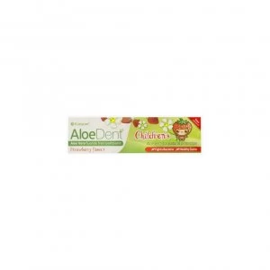Aloe Dent Strawberry Childrens Toothpaste 50ml
